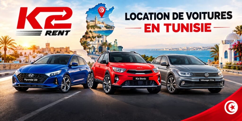 Location de voiture en Tunisie - guide et astuces